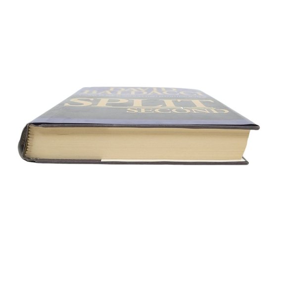 Split Second David Baldacci Hardcover Dust Jacket Novel Book Warner Books 2003 - Picture 9 of 10